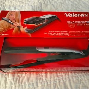 Brand new Valera professional Swiss X combined hair brush and shine tool